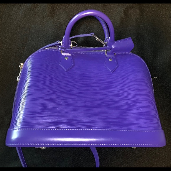 purple louis vuitton bag